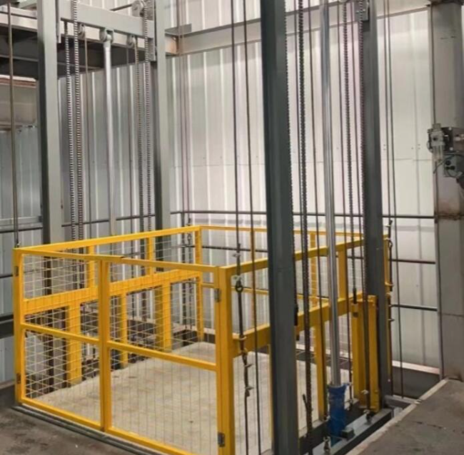 北林导轨式升降机一般加工周期